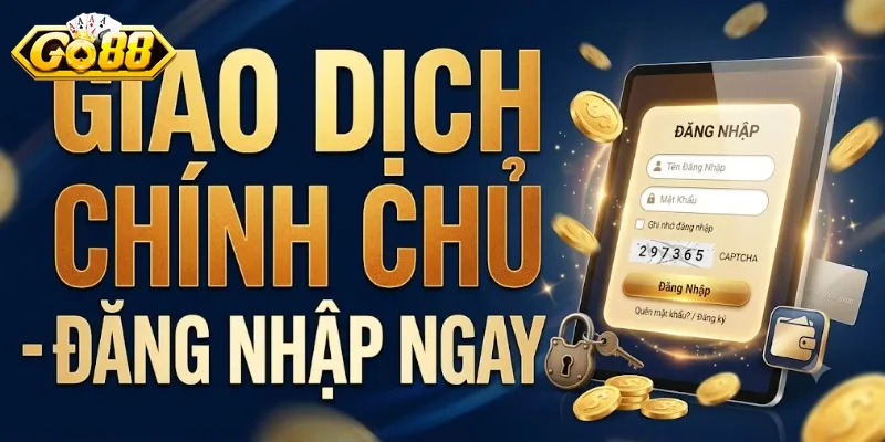 Đăng Nhập Go88 Dễ Dàng, Truy Cập Game Bài Hấp Dẫn Chỉ Trong Vài Giây