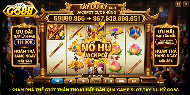 Khám phá thế giới thần thoại hấp dẫn qua game slot Tây Du Ký Go88