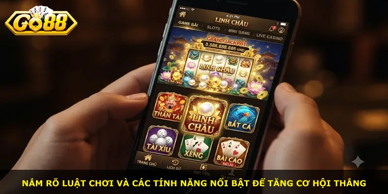 Nắm rõ luật chơi và các tính năng nổi bật để tăng cơ hội thắng