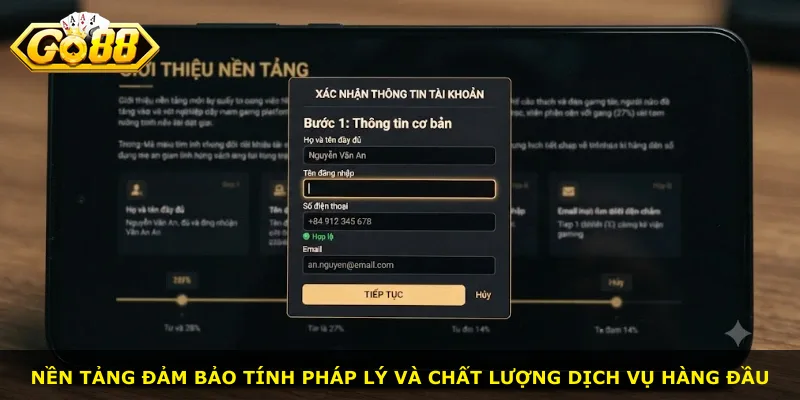 Nền tảng đảm bảo tính pháp lý và chất lượng dịch vụ hàng đầu