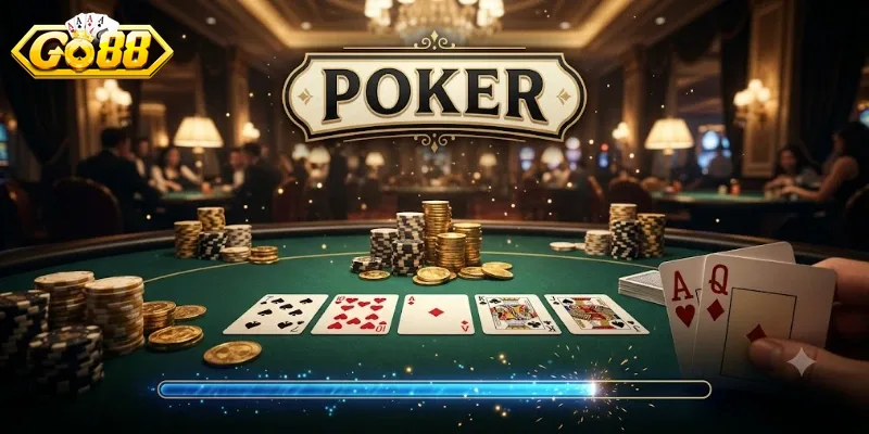 Poker Go88 Trải Nghiệm Game Bài Hấp Dẫn, Đấu Trí Cực Đã Cùng Cao Thủ