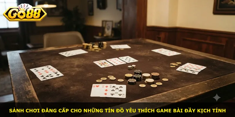 Sảnh chơi đẳng cấp cho những tín đồ yêu thích game bài đầy kịch tính
