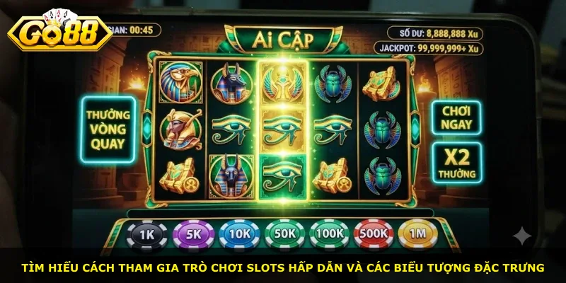 Tìm hiểu cách tham gia trò chơi slots hấp dẫn và các biểu tượng đặc trưng