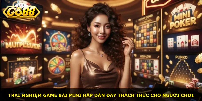 Trải nghiệm game bài mini hấp dẫn đầy thách thức cho người chơi