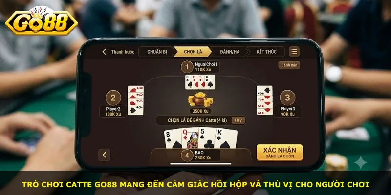 Trò chơi Catte Go88 mang đến cảm giác hồi hộp và thú vị cho người chơi