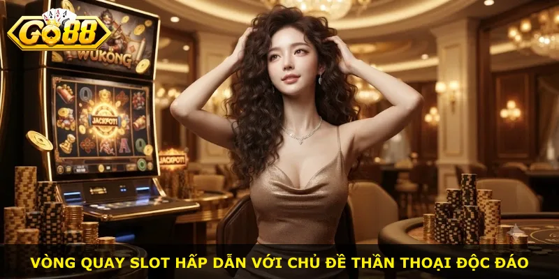 Vòng quay slot hấp dẫn với chủ đề thần thoại độc đáo